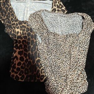 Chic Leopard Print Blouse
